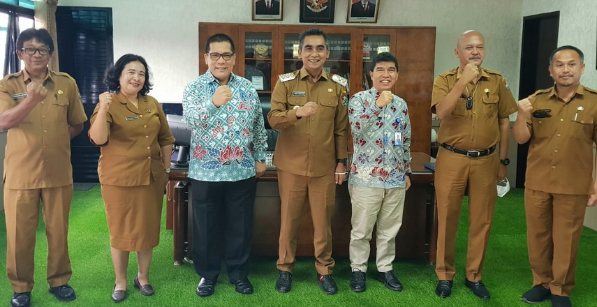 Wakil Bupati Karo Terima Kunjungan Deputi Lalitbang BKKBN