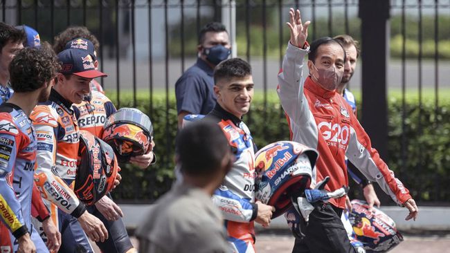 Marquez Sebut Jokowi Presiden Penting untuk MotoGP