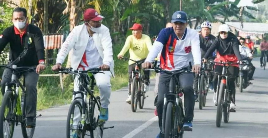 bersepeda merupakan jenis olahraga yang sederhana sehingga cukup begitu trend disegenap kalangan masyarakat, terkhusus di Kabupaten Batubara.