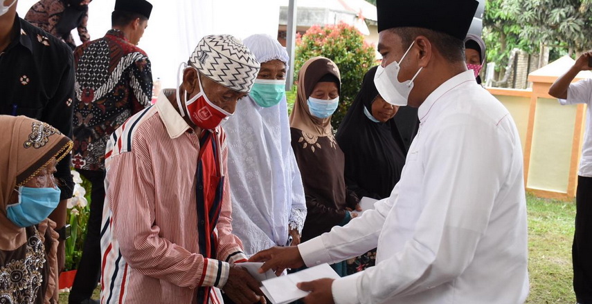 Bupati Sergai H Darma Wijaya dan Wakil Bupati Sergai H Adlin Umar Yusri Tambunan ST MSP hadir bersama dalam Peringatan Isra Mi'raj Nabi Muhammad SAW
