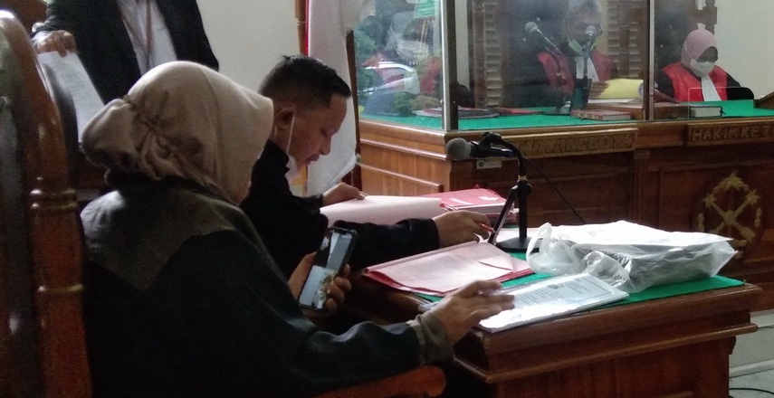 Dua warga Aceh Utara, terdakwa kurir sabu seberat 2 kg lewat persidangan secara virtual, Selasa (1/3/2022), di PN Medan masing-masing dituntut pidana 20 tahun.