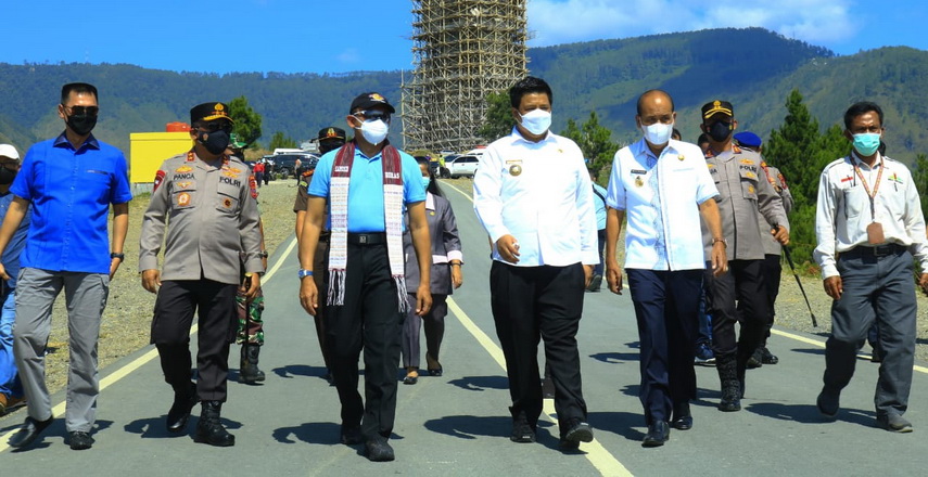 Kabaharkam Polri dan Kapolda Sumut Kunjungan Kerja ke Kabupaten Samosir