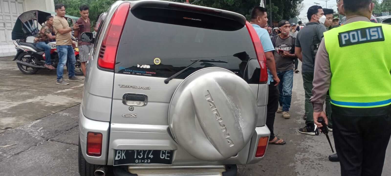 Kecelakaan Tunggal di Binjai Pengemudi Daihatsu Taruna Tewas