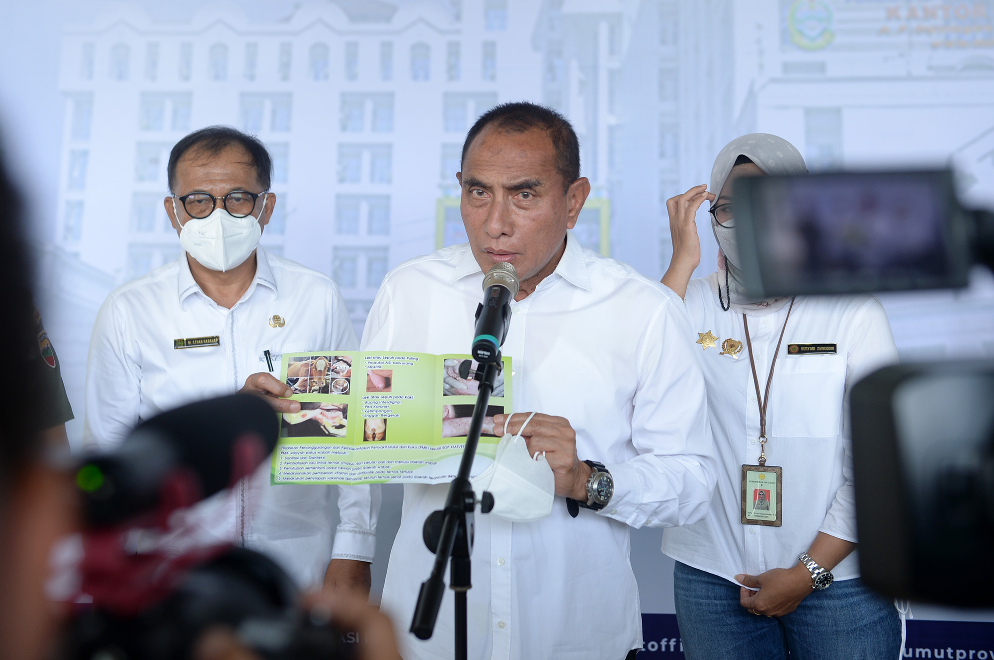 PMK Terkendali, Gubernur Sumut Yakinkan Konsumsi Daging Aman
