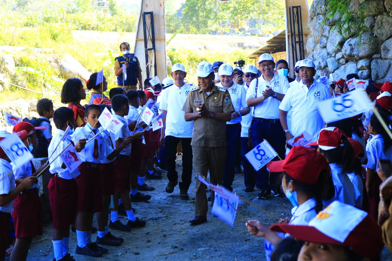 Pemkab Samosir mengapresiasi PT Astra Internasional dalam mendukung Desa Wisata di Kabupaten Samosir.