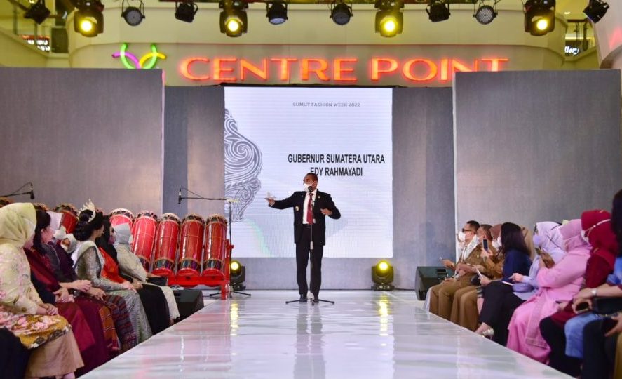 Buka Sumut Fashion Week 2022, Edy Optimis Peragaan Busana Dongkrak Ekonomi