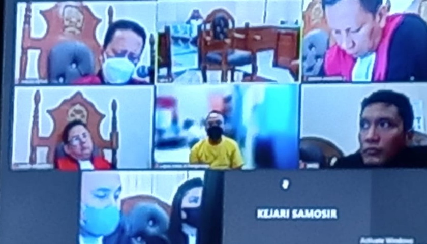 Perkara korupsi terbilang unik baru saja berakhir di Cakra 2 Pengadilan Tipikor Medan, Selasa petang (21/6/2022)