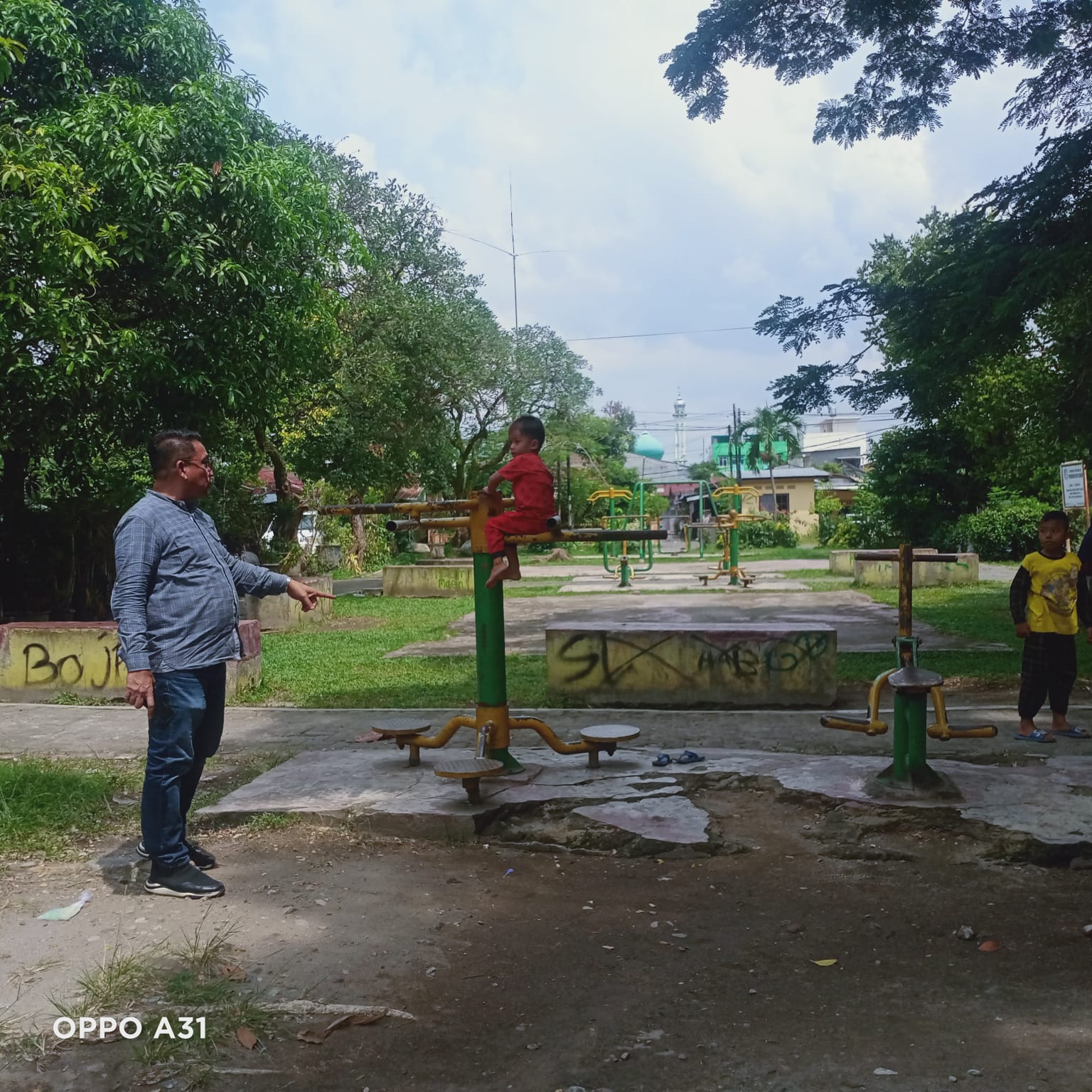Pemko Medan Diminta Perbaiki RTH Taman Kota Sidodadi