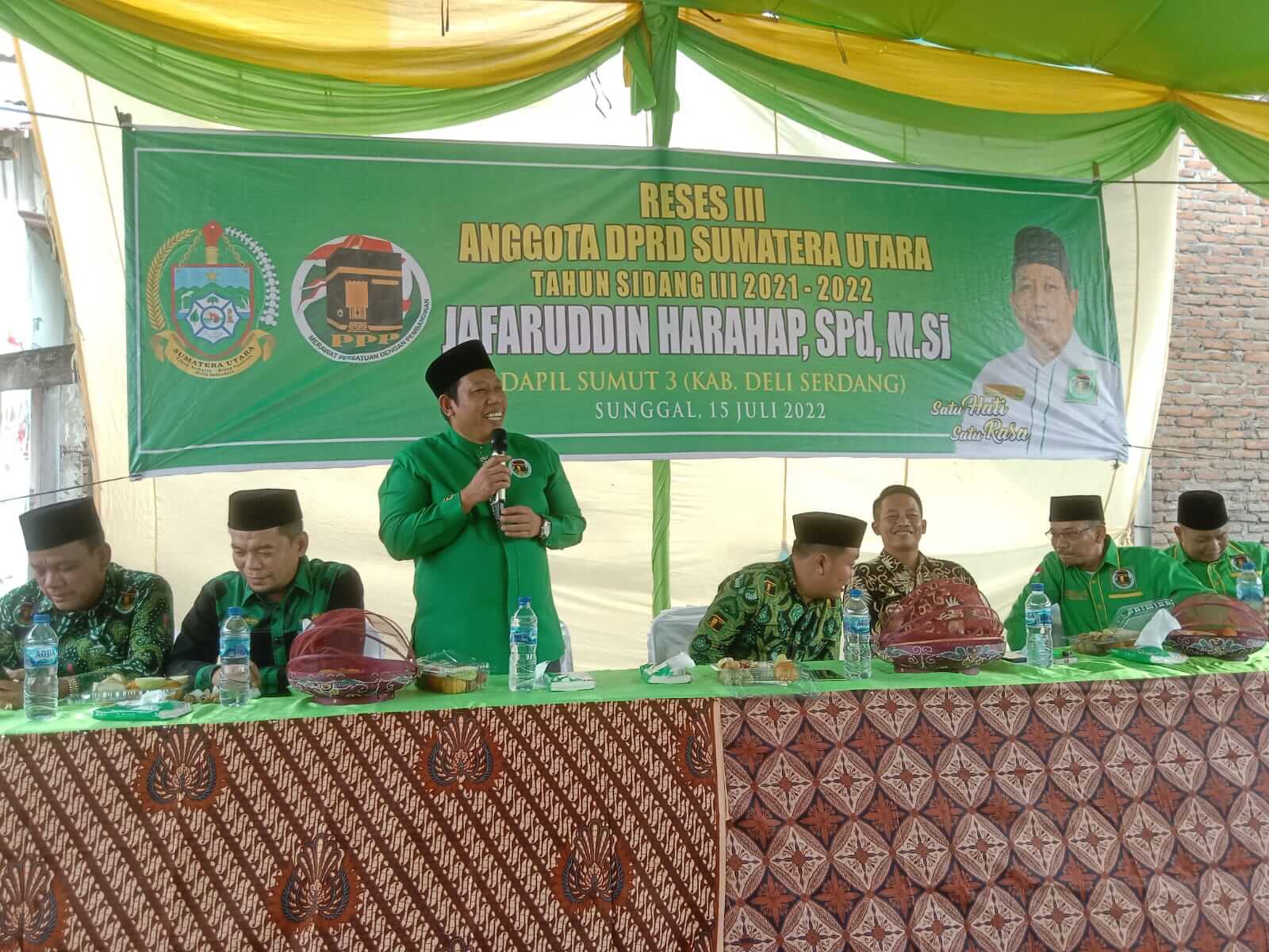 Reses III Tahun Sidang 2021- 2022, Jafaruddin Harahap Tampung Aspirasi Masyarakat Desa Paya Geli