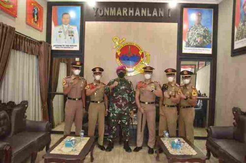 Silaturahmi, Siswa Cadet AAL Kunjungi Danyonmarhanlan I