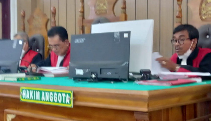 Apriyudi Dian Syahputra alias Rio (41), warga Jalan Imam Lingkungan III dan Jalan Cempaka, Gang Rejeki, Kelurahan Tanjung Gusta, Kecamatan Medan Helvetia, Kota Medan lewat persidangan virtual, Rabu (6/7/2022), akhirnya dibui 7 tahun.