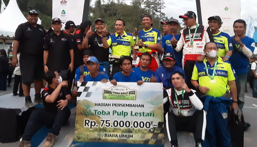 Kejuaraan Nasional Danau Toba Rally 2022 Leg-1 dan Leg-2 sudah berakhir. Pemenangnya adalah driver Ryan Nirwan dengan co-driver Adi Indiarto dari Toyota Gazoo Racing Indonesia. Kemudian menyusul driver Rizki Prayoga dan co-driver Doni Wardono dari HRVRT BGM HBM BMB.
