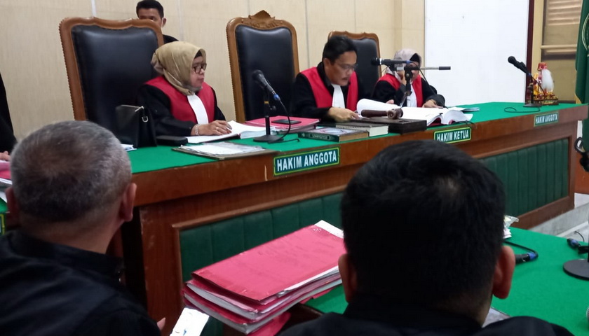 Wardi bin Ibrahim, warga Kecamatan Madat, Kabupaten Aceh Timur lewat persidangan secara online, Selasa petang (9/8/2022), di Cakra 8 PN Medan, akhirnya menerima ganjaran 9,5 tahun penjara.