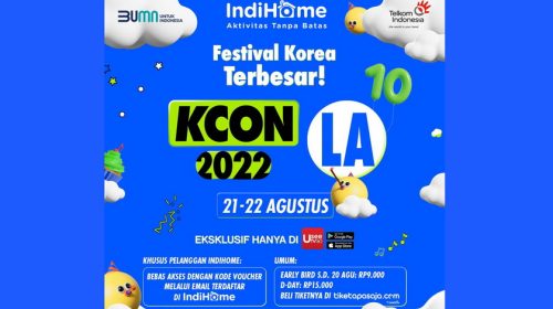 PT Telkom Indonesia (Persero) Tbk (Telkom) melalui salah satu produk aplikasi digital, UseeTV GO, akan menayangkan konser KCON 2022 LA Live dari Los Angeles, Amerika Serikat