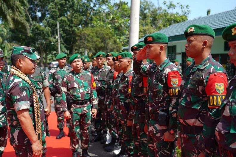 KSAD Jenderal Dudung Periksa Langsung Kesiapan Prajurit Yang Akan Tugas ke Papua