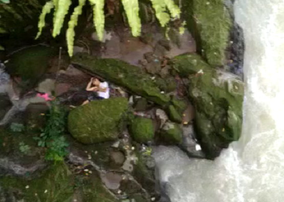 Siantar Heboh Pasca Ditemukan Mayat Tergeletak di Bebatuan Sungai Bah bolon