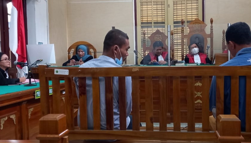 Perkara tindak pidana perikanan yang didakwakan terhadap dirinya baru saja divonis majelis hakim diketuai Abdul Kadir, Kamis (29/9/2022), di Cakra 4 Pengadilan Perikanan Medan.