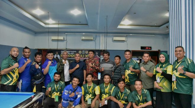 Gubernur Sumatera Utara (Sumut) Edy Rahmayadi menantang cabang olahraga (Cabor) Billiard menargetkan 12 emas di Pekan Olahraga Nasional (PON) 2024 Aceh