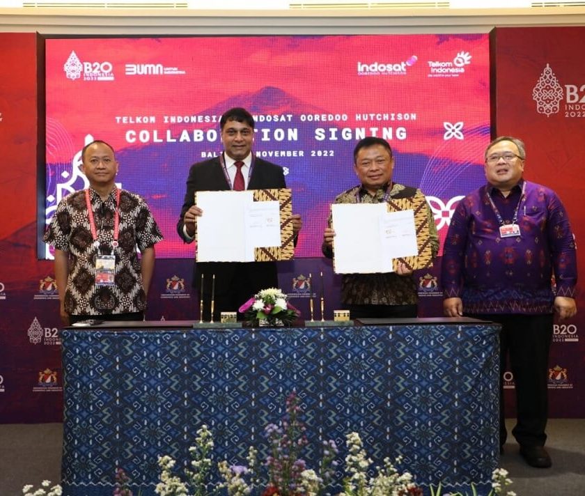 Akselerasi Digital, Telkom Indonesia Kolaborasi Dengan Indosat Ooredoo Hutchison