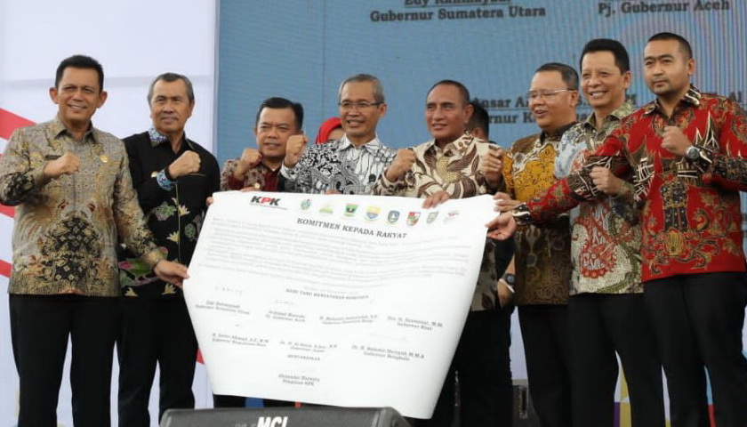 Komisi Pemberantasan Korupsi (KPK) resmi membuka rangkaian kegiatan menuju Hari Antikorupsi se-Dunia (Road to Hakordia) Tahun 2022 dari Medan, Sumatera Utara, Selasa (29/11)