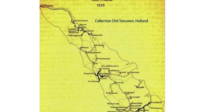 Peta yang diterbitkan tahun 1925 oleh Pemerintah Hindia Belanda | topmetro.news