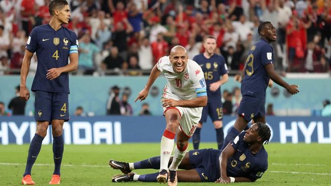 Menang Dari Perancis, TUnisia Harus Tersingkir Dari World Cup 2022