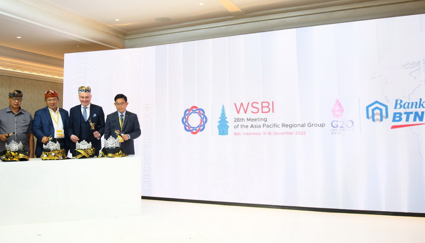 Menindaklanjuti hasil Konferensi Tingkat Tinggi G20 di Denpasar, Bali, PT Bank Tabungan Negara (Persero) Tbk bersama World Saving Bank Institute (WSBI) atau Asosiasi Bank Ritel dan Tabungan Internasional, Kamis menyelenggarakan pertemuan ke-28 WSBI Asia Pacific Regional Meeting.
