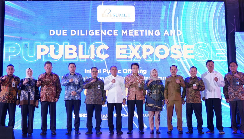 PT Bank Pembangunan Daerah Sumatera Utara (Bank Sumut), yang merupakan BPD terbesar di luar Jawa, melaksanakan penawaran umum perdana (Initial Public Offering/IPO) dengan menawarkan sebanyak-banyaknya 2.934.798.300 saham kepada publik.
