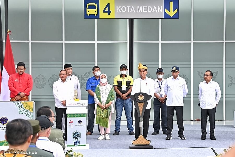 Gubsu Edy Rahmayadi Dukung Penuh Keinginan Presiden Jokowi Ubah Citra Terminal