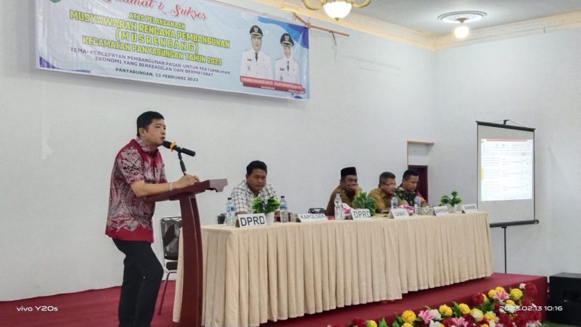 Hadiri Musrenbang, Ketua DPRD Madina Soroti Kehadiran Kepala Desa