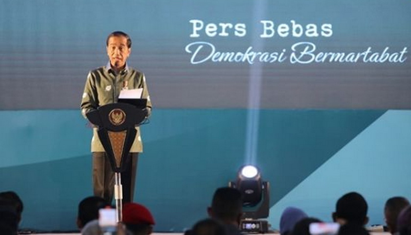 Presiden Republik Indonesia (RI) Joko Widodo (Jokowi) mengucapkan Selamat Hari Pers Nasional (HPN) 2023.