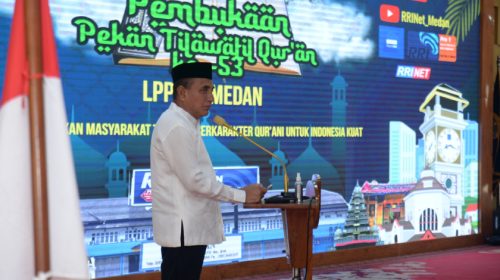 Buka PTQ ke-53 LPP RRI Medan, Edy: Alquran sebagai Petunjuk Bagi Umat Islam