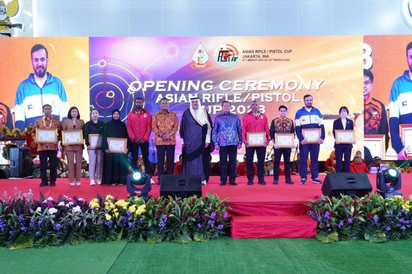 Panglima TNI Buka Ceremony Asian Rifle Cup 2023