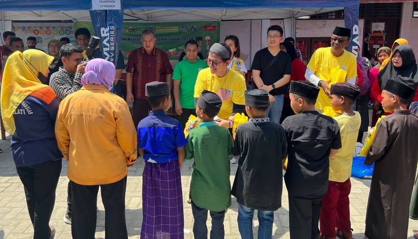 Menjelang Bulan Ramadhan, Perhimpunan Bank Perkreditan Rakyat Indonesia (Perbarindo) Sumatera Utara (Sumut) melakukan kegiatan khitanan massal dan bakti sosial (baksos).