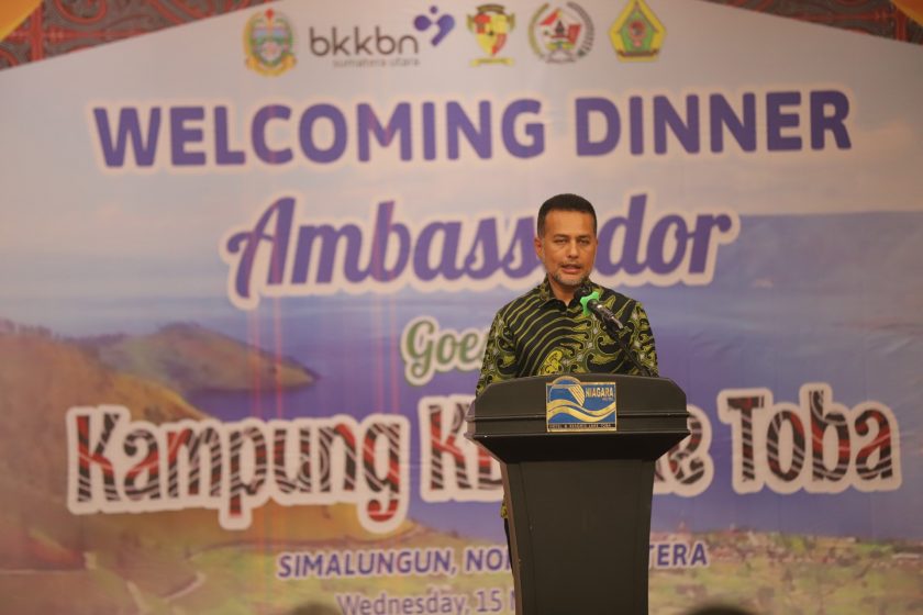 Sambil Kunjungi Kampung KB, Ijeck Harap Delegasi Ambassador Nikmati Pesona Danau Toba