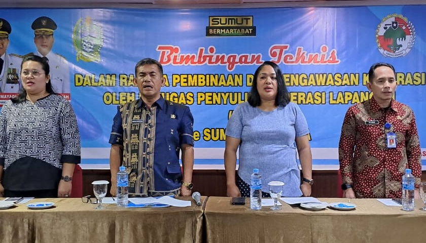 Pemprov Sumatera Utara melalui Dinas Koperasi dan UKM, terus mendorong koperasi konvensional di Sumut semakin banyak menuju koperasi modern berbasis digital.