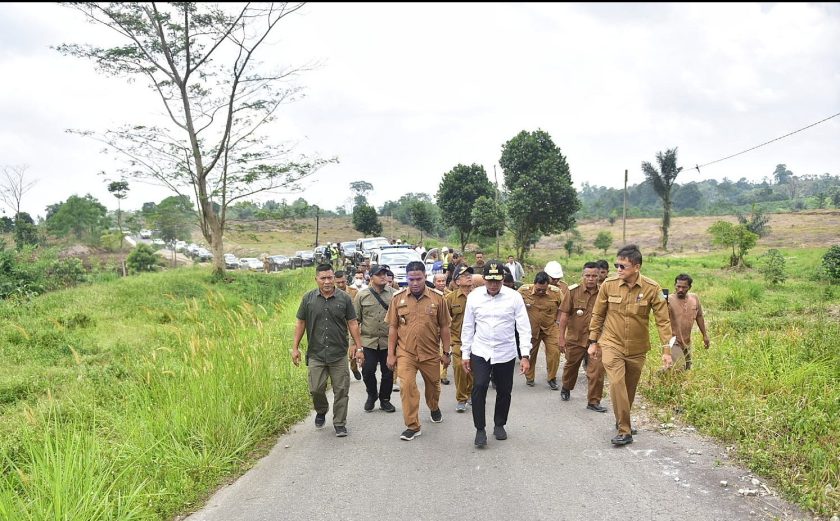 Gubernur Jajal Jalan Alternatif Medan-Berastagi via Kutalimbaru