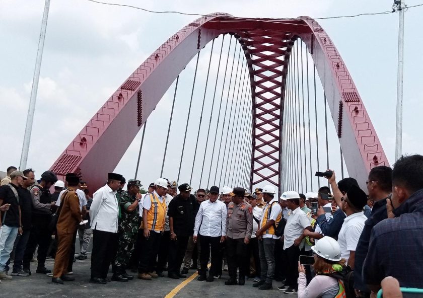 Jembatan Wampu II Stabat Resmi Dibuka Untuk Umum