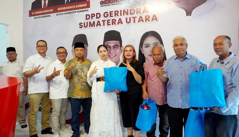 Partai Gerindra Provinsi Sumut (Sumatera Utara) terus konsisten menguatkan tali silaturahmi dengan insan pers, seperti di momen Ramadhan dan Idul Fitri 1444 H/2023 M.