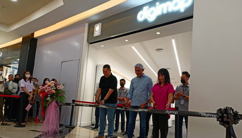 Retailer terkemuka di Indonesia, PT Mitra Adiperkasa Tbk (MAP), Kamis (7/4/2023), mengumumkan pembukaan konsep toko terbaru Digimap Apple Premium Partner di Centre Point Medan, Sumatera.