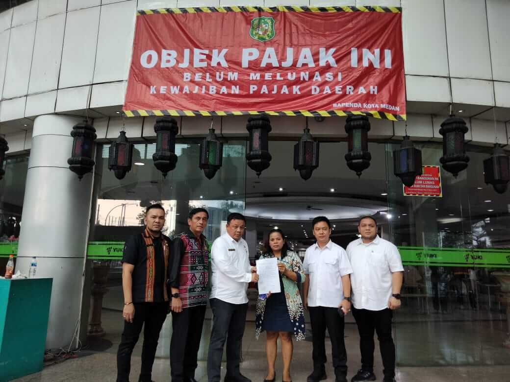 Kejar PAD 2023, Bapenda Medan Jemput Pajak Reklame Rp461 Juta