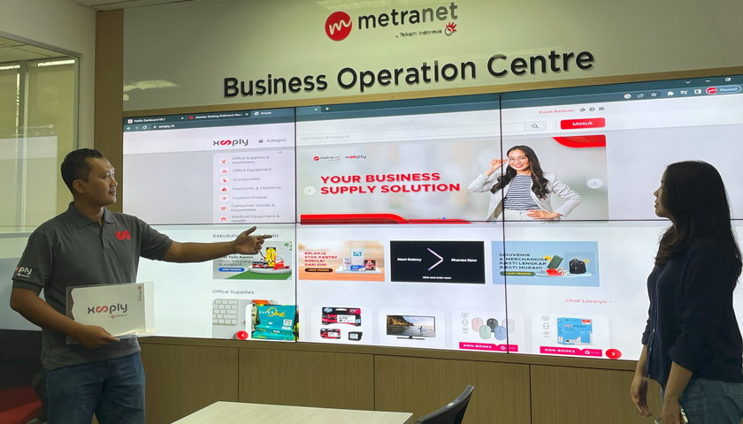 PT Telkom Indonesia (Persero) Tbk (Telkom) melalui anak usahanya PT Metranet terus berupaya menghadirkan produk dan layanan digital terbaik dalam mendukung berbagai aktivitas masyarakat Indonesia