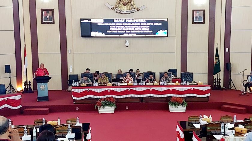 Fraksi PDIP DPRD Medan Sampaikan Sorotan Terkait Ranperda Pajak Daerah dan Retribusi Daerah