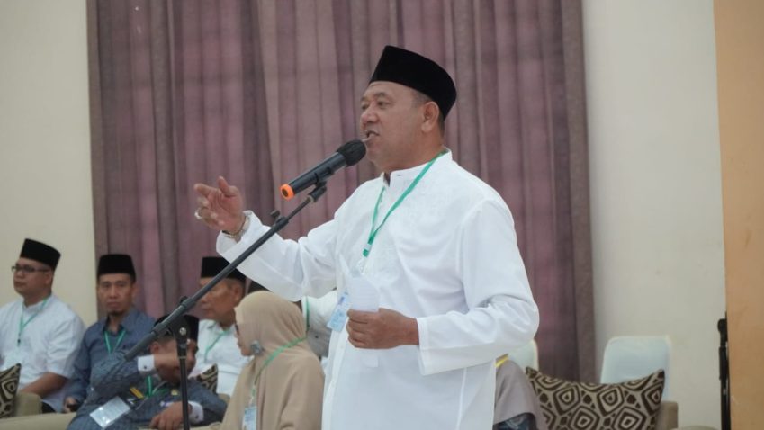 Plt Bupati Langkat Lepas JCH Kloter 12 di Asrama Haji Medan