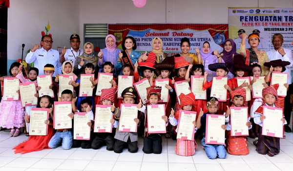 Memasuki tahun ajaran baru ini, Bunda Pendidikan Anak Usia Dini (PAUD) Sumatera Utara (Sumut) Nawal Lubis menegaskan tidak ada lagi test calistung bagi anak memasuki sekolah dasar (SD)