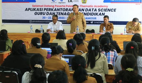 Dinas Kominfo Kabupaten Samosir bekerjasama dengan Kementerian Kominfo RI melalui Balai Besar Pengembangan SDM dan Penelitian (BBPSDMP) Kominfo Medan, menyelenggarakan Thematic Academy (TA).