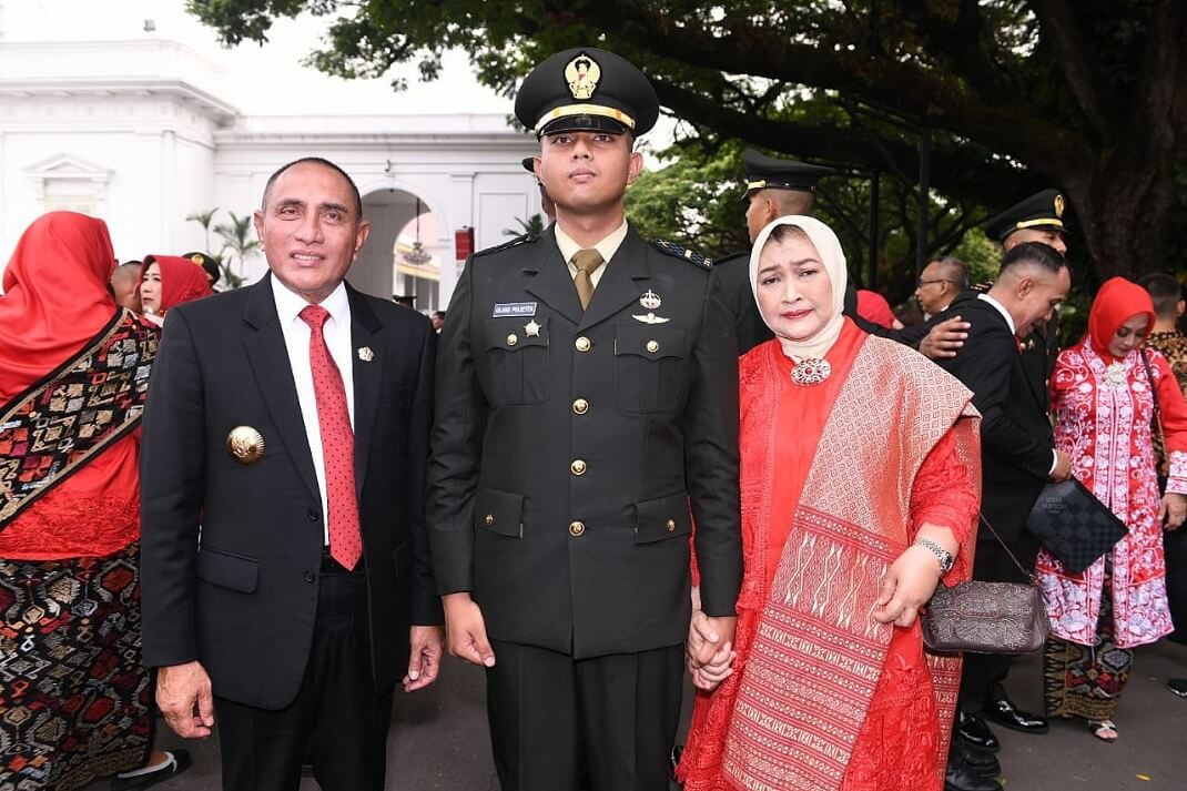 Bangga Anaknya Dilantik Jadi Perwira TNI oleh Presiden, Edy Rahmayadi Khatam Mendidik Anak Saya