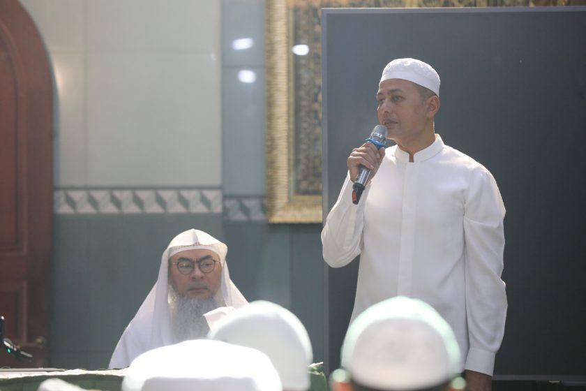 Ijeck Apresiasi Dakwah Sheikh Assim al-Hakeem di Masjid Al-Musannif Diramaikan Anak Muda (2)