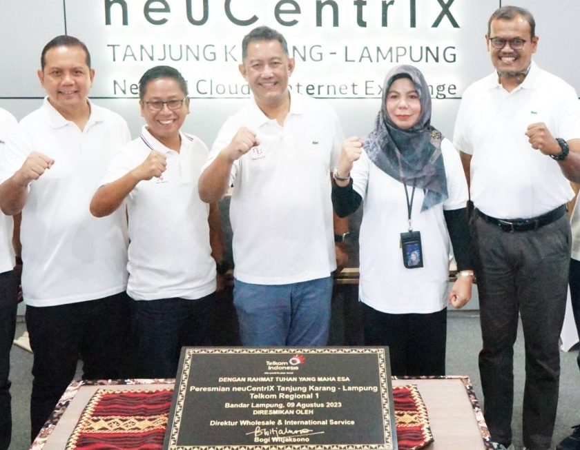 Akselerasi Ekosistem Digital Lampung, Telkom Resmi Komersialkan neuCentrIX Tanjung Karang