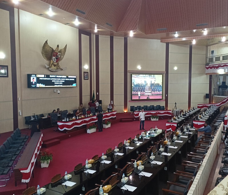 Tak Quorum, Paripurna Penyampaian Laporan Hasil Raker DPRD Medan Ditunda